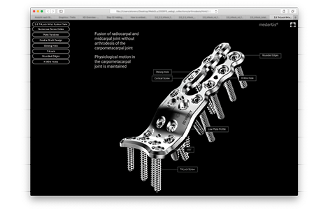 WebGL Interactive - Midface System